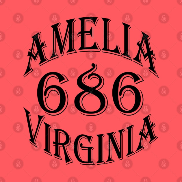 686 AMELIA VA (BLACK) by DodgertonSkillhause