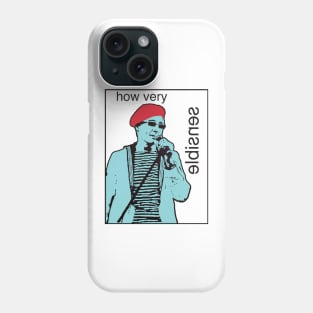 Captain Sensible - How very sensible Phone Case