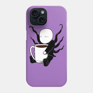 Slendy Needs Coffee Phone Case