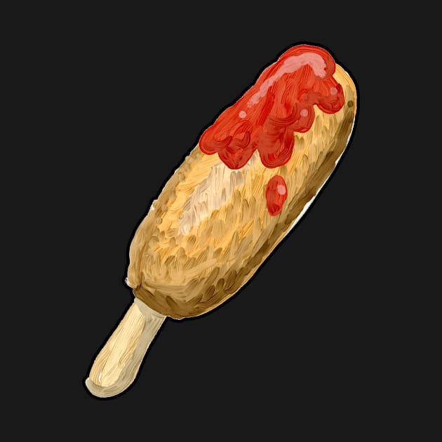 Saucy Hot Dog by johnnybuzt