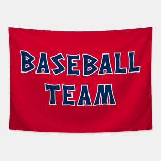 CLE Baseball Team - Red 1 Tapestry