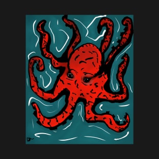 Stylized Octopus T-Shirt