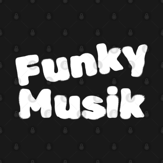 Funky Musik Black by musicgeniusart