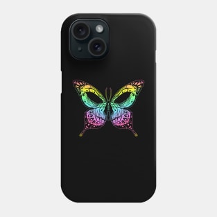 Butterfly skull Phone Case