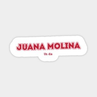 Juana Molina Un día Magnet