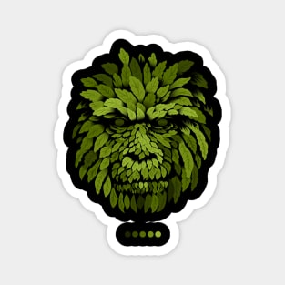 Gorilla Leaf Magnet