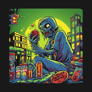 Monster Ungeheuer Dämon Teufel Vampir Guhl Zombie T-Shirt