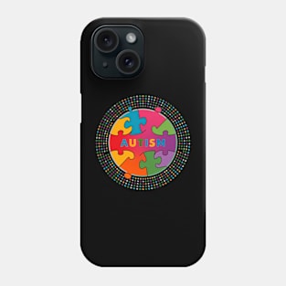 Autism, neurodiverse universe Phone Case