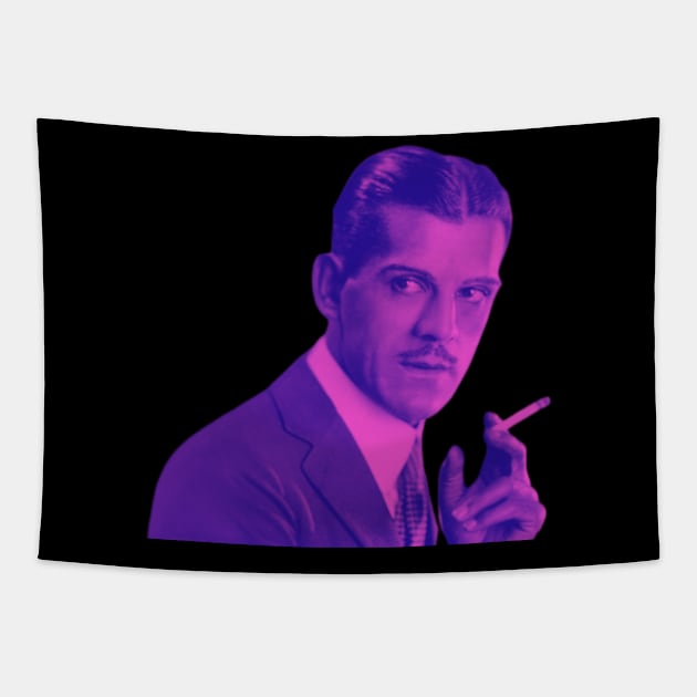 Vintage Boris Karloff Popart Tapestry by Hellbender Creations