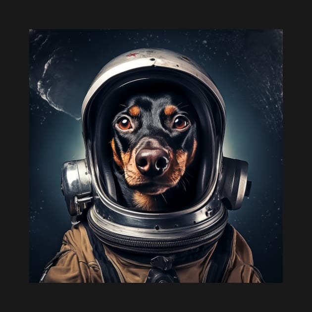 Astro Dog - German Pinscher by Merchgard