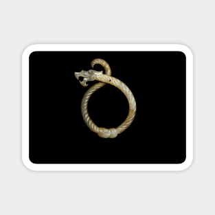 Eastern Zhou Dynasty Knotted Dragon Pendant Magnet