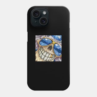 beach at sunset Phone Case