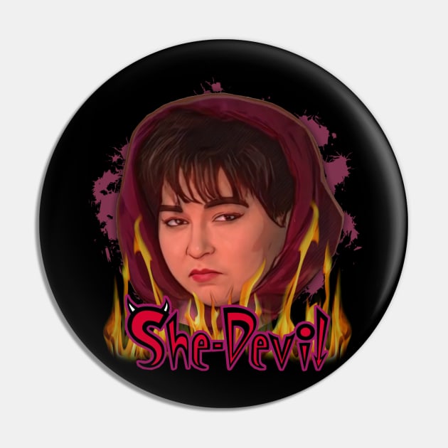 She-Devil Pin by Indecent Designs