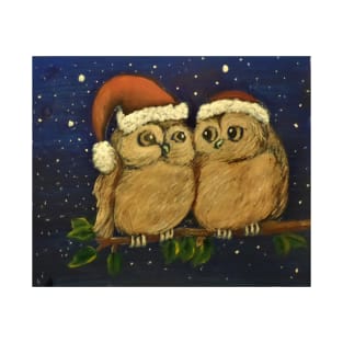 Christmas Owls T-Shirt