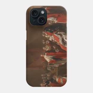 The Death of Chatham by Benjamin West Phone Case