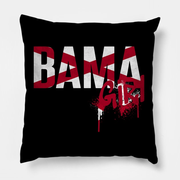 alabama girl Pillow by JayD World