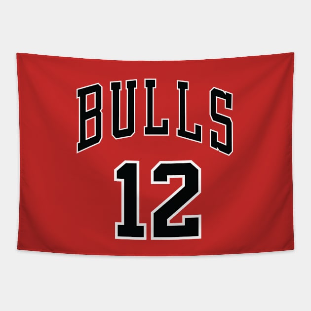 Valentines Bulls Tapestry by 730