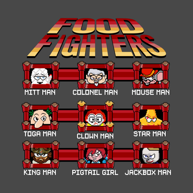 Food Fighters - Fast Food - Phone Case