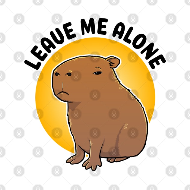 Leave me alone Capybara by capydays