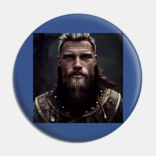 Viking Raider Pin by Grassroots Green