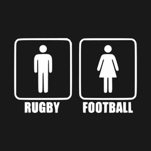 Rugby Men,Football Women- cool shirt, geek hoodie T-Shirt