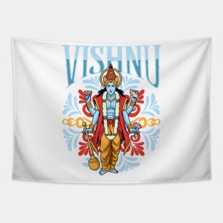 Hindu God - Vishnu Tapestry