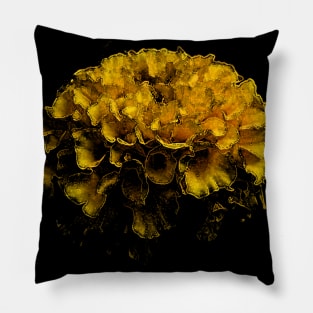 Beautiful Yellow Flower Pillow