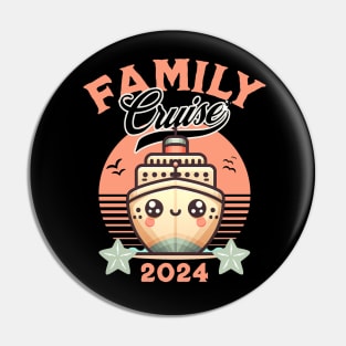 Family Cruise 2024 Pin