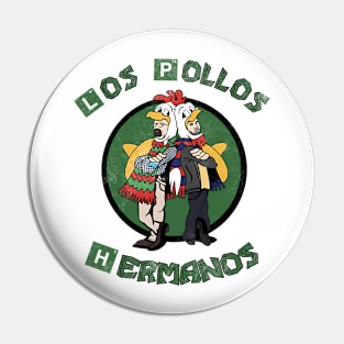 Los Pollos Hermanos Distressed Pin