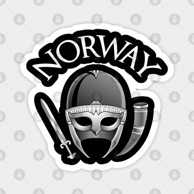 Norse Norway Magnet by leif71