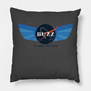 Buzz Nasa Logo Pillow