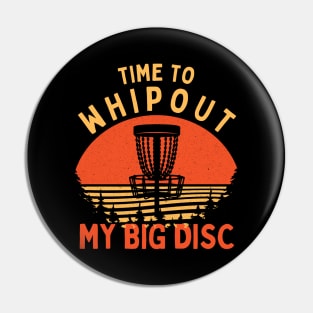 Old Disc gold Player Pin