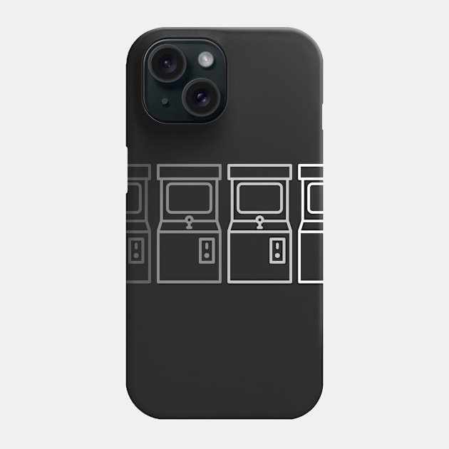 Fading Arcade Machines Phone Case by MeatMan