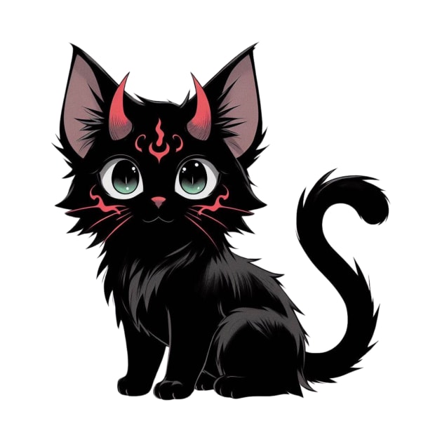 Cute Evil Kitten by Shawn's Domain