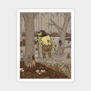 Hiding from Stinkbottom Troll Magnet