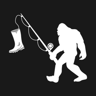 Bigfoot - Bigfoot Fishing T-Shirt