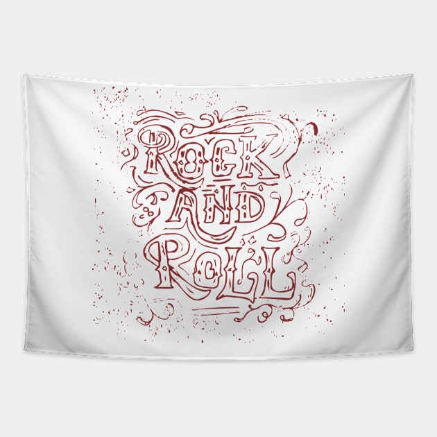 Rock and roll Tapestry by lakokakr