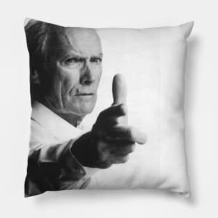 Clint Eastwood Pillow