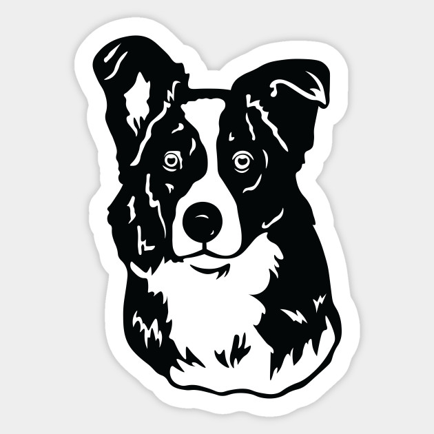 dog outline dog outline