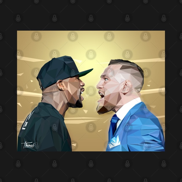 MCGREGOR VS MAYWEATHER by Jey13