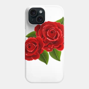 Pink Rose Boquet Phone Case