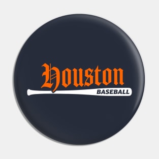 Houston Baseball Pin