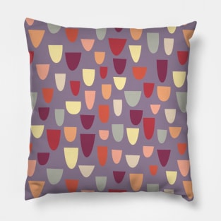 Nougat Mid-Century Pattern Pillow