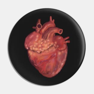 Human heart digital painting Pin