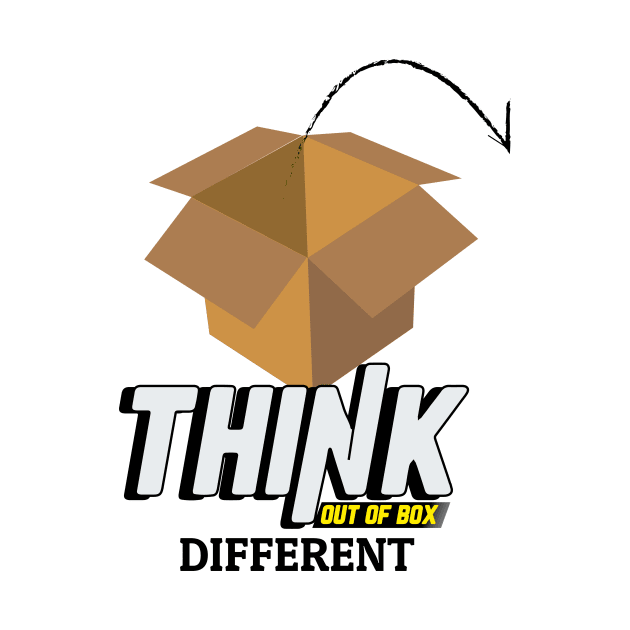 THINK DIFFERENT OUT OF BOX by Motior1991