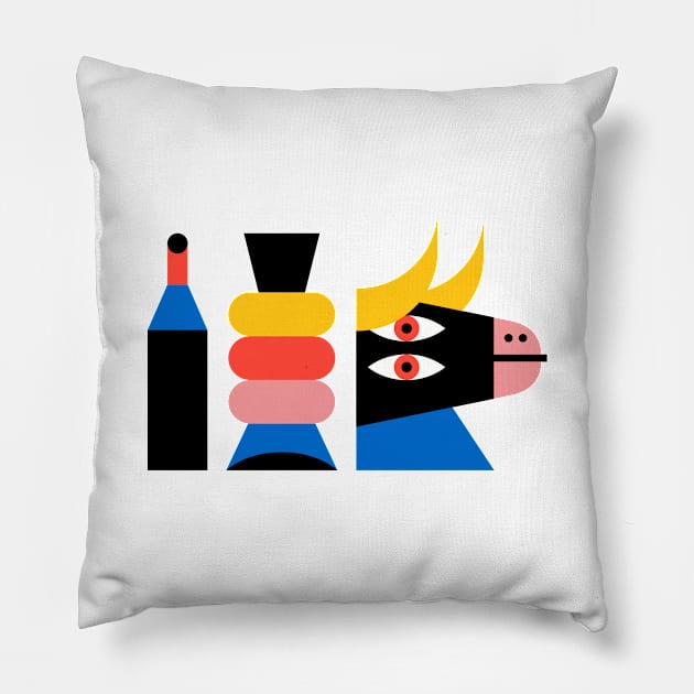 Fiesta Pillow by Running Dog