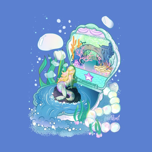 Mermaid Pocket by paintdust