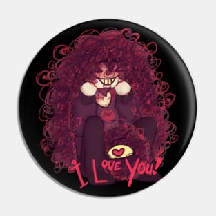 John Doe Decal “I love you!” Pin