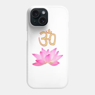 Lotus yoga Phone Case
