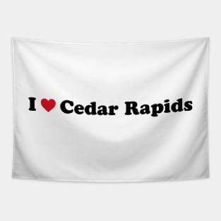 I Love Cedar Rapids Tapestry